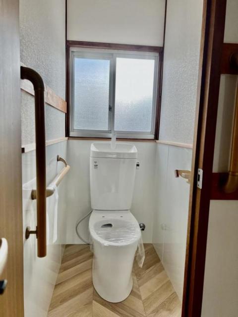 トイレ　トイレ新設工事中
