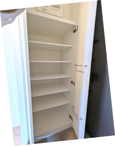 玄関　傘フック付収納豊富なトールタイプのシューズBOXです