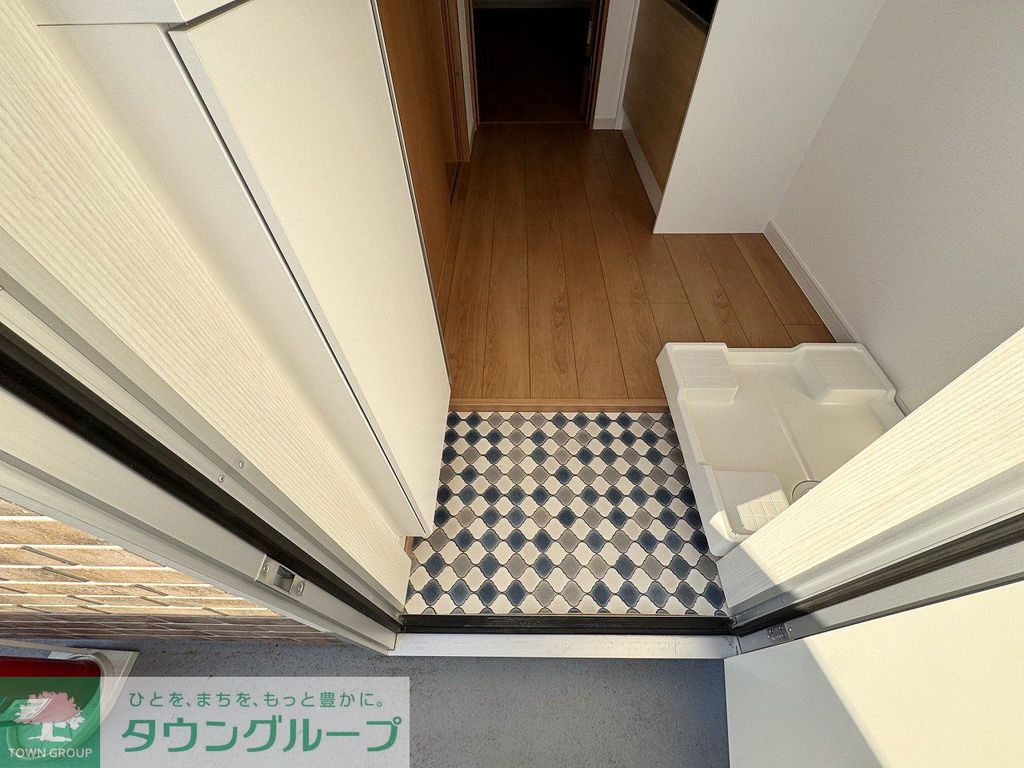 玄関　バルコニー