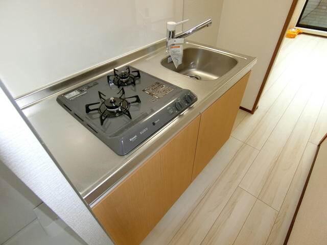 キッチン　ビルトイン２口ガスコンロ