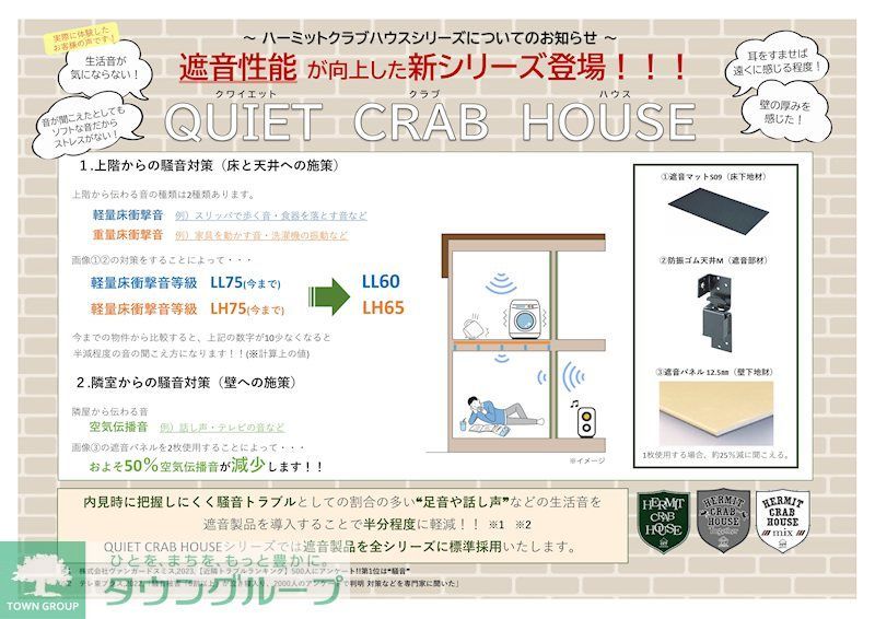 その他　新シリーズQUIET CRAB HOUSE！