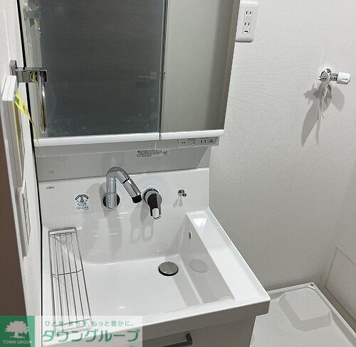 洗面設備　洗面台　内装後