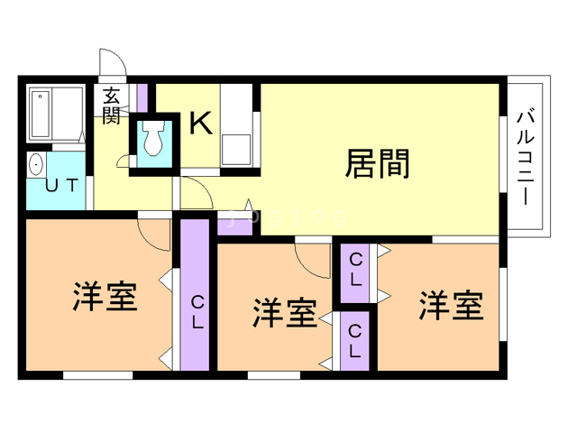 サンモールの間取り