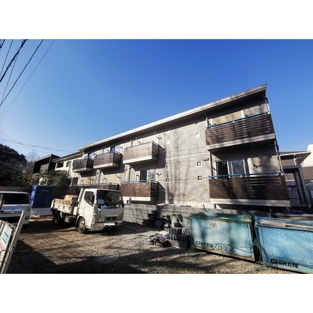 建物外観　建築中