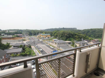 バルコニー　ベランダからの眺望です♪