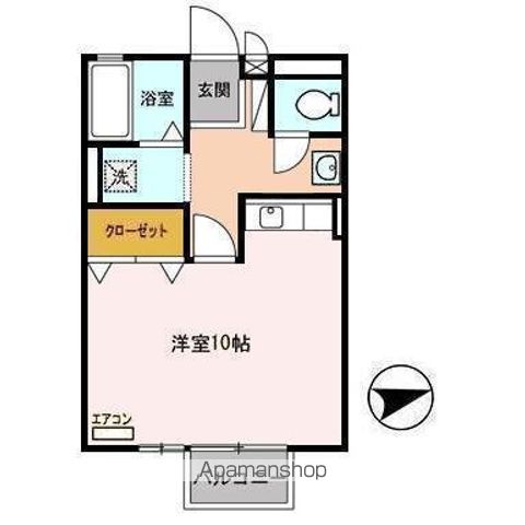 ＪＲ東北本線 郡山駅 バス乗車時間：15分 最寄りバス停で下車 徒歩3分 2階建 築26年の間取り写真