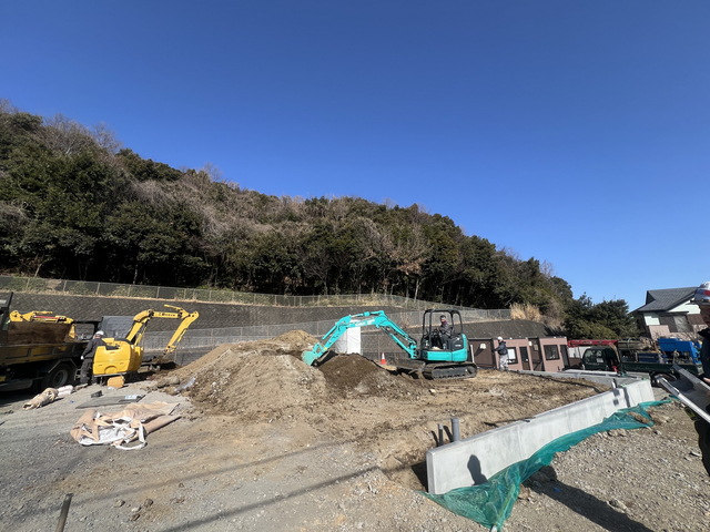 建物外観　～完成が楽しみ～