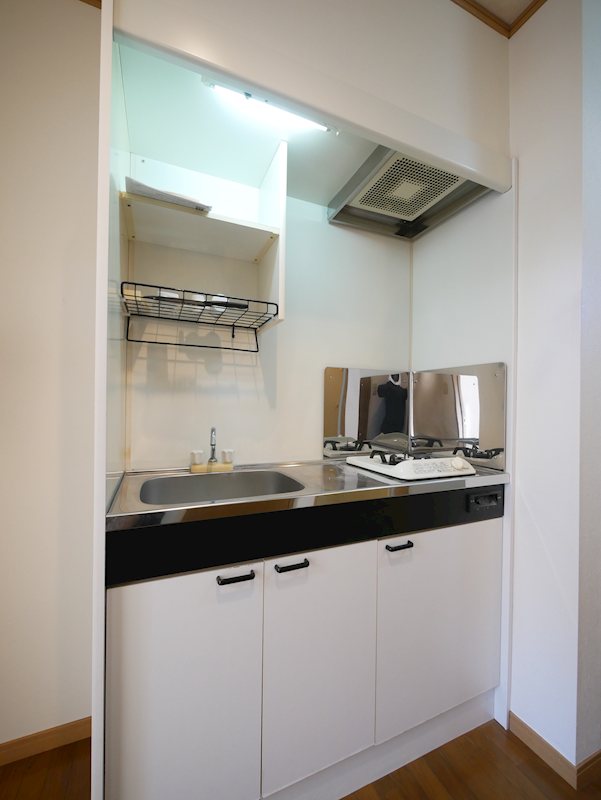 キッチン　1口ガスコンロ