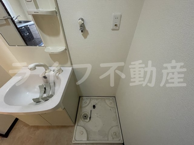洗面設備　洗面所です