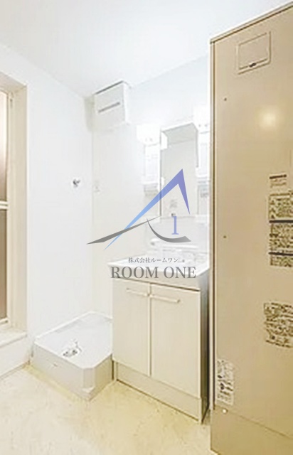 洗面設備　洗面台です。