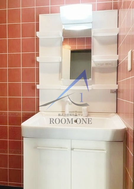 洗面設備　洗面台です。