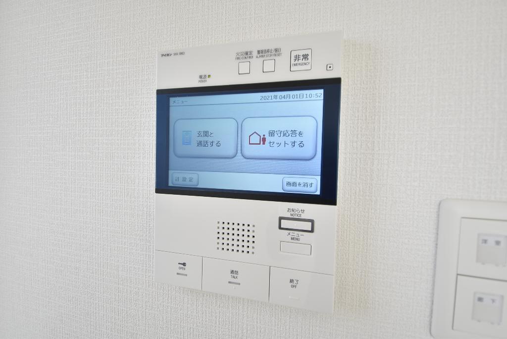 セキュリティ　カメラ付インターホン