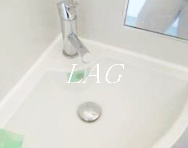 洗面設備　洗面台です。