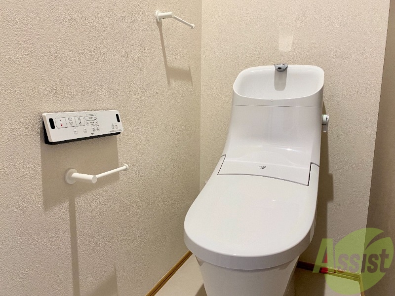 トイレ　トイレは綺麗でウォッシュレットも付いて快適にお使い頂けます。