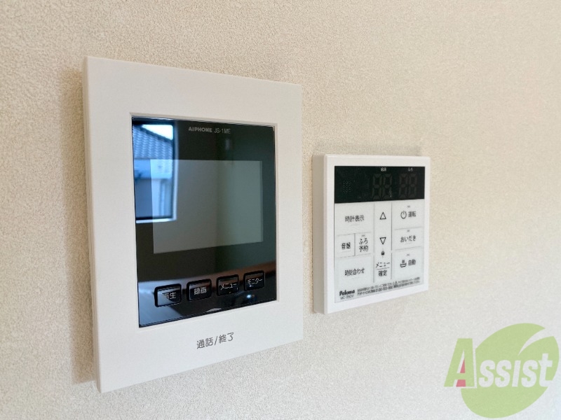 その他設備　モニター付きインターホンで急な来客にも対応できます。