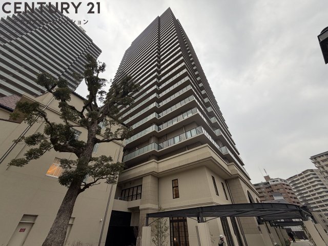 建物外観　エレベーター付きで高層階でも楽々♪