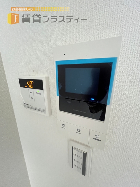 セキュリティ　モニター付きで来客時も安心