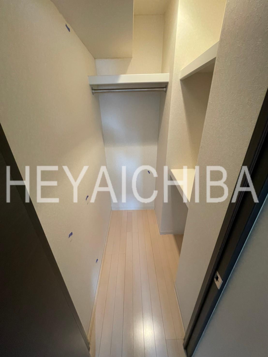 収納　ウォークインクローゼット