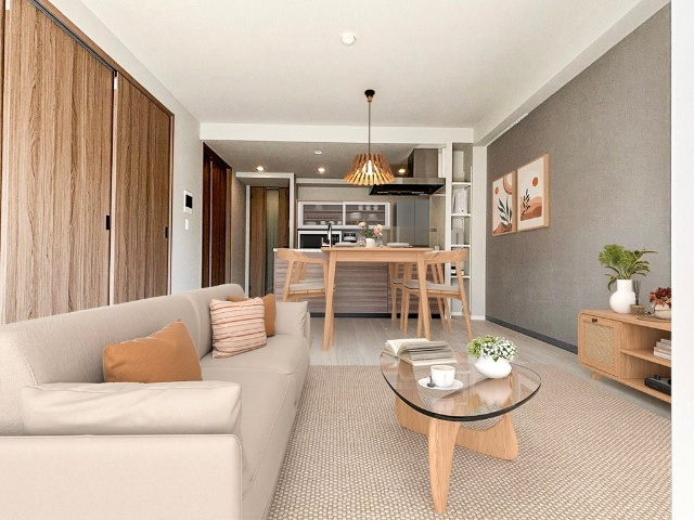 居室・リビング　バーチャル画像