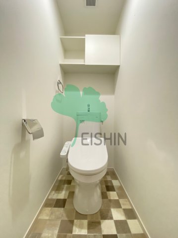 トイレ　清潔感のあるトイレです。