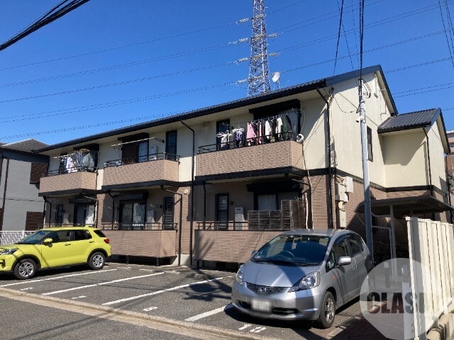 建物外観　全室角部屋です♪