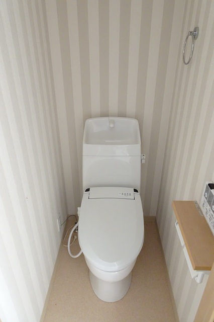 トイレ　完成時写真です。
