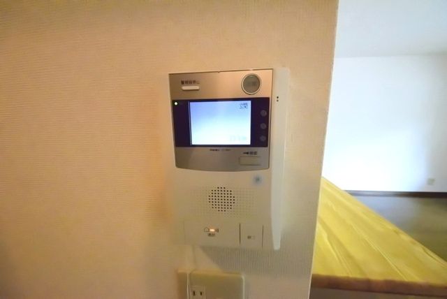 セキュリティ　モニター付インターフォンです