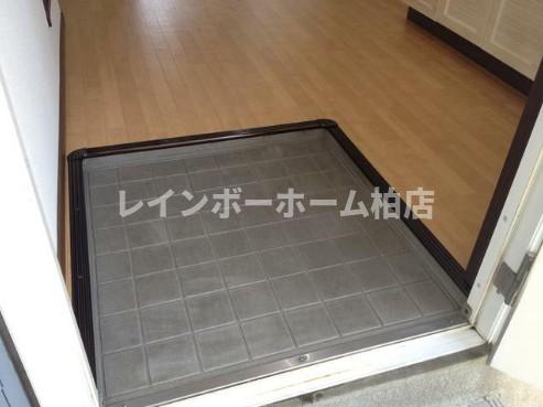 玄関　落ち着いた玄関です