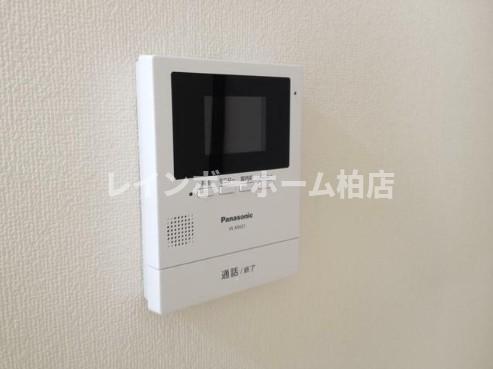 セキュリティ　モニタ付インターホンです