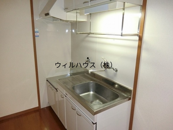 キッチン　２口コンロ設置可！