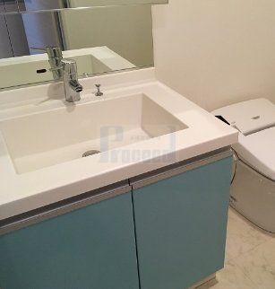 洗面設備　使いやすい独立洗面台☆