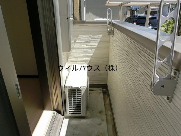 バルコニー　日当たり良好！