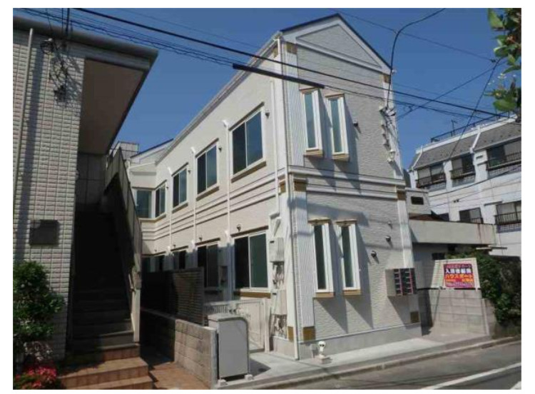 建物外観　落ち着いた雰囲気の外観です