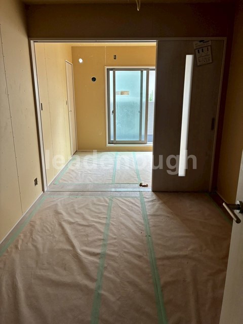 居室・リビング　建築中