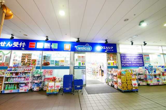 ドラックストア　ウエルシア文京グリーンコート店（ドラッグストア）まで528m