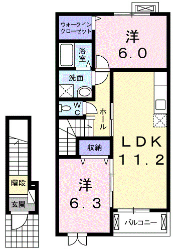 VICTRIAの間取り写真