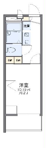 レオパレスさかえの間取り写真