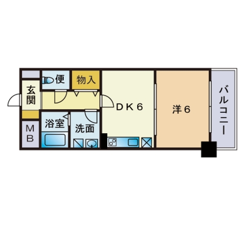 クラッセ博多駅南の間取り写真