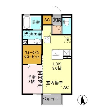 セレーネの間取り写真