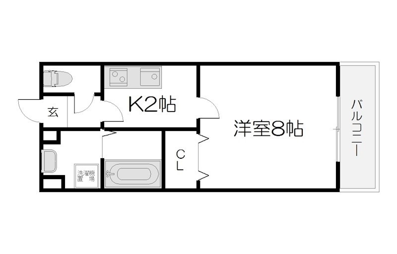 アムール吉田中大路の間取り写真