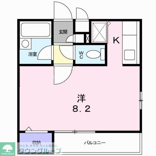 ビ・サイドIIの間取り写真