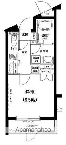ＪＲ南武線 武蔵中原駅 徒歩9分 5階建 築20年の間取り写真