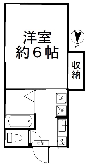 小沢荘の間取り写真