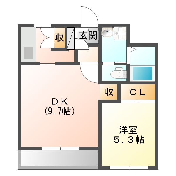 エターナル下見の間取り