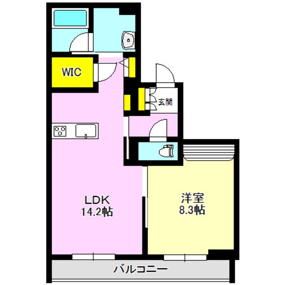 カーサ　フェリスの間取り