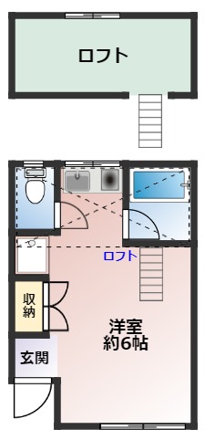 ステイ白梅の間取り