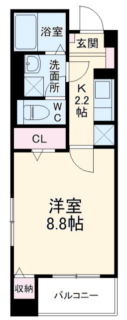 佐倉市表町のマンションの間取り