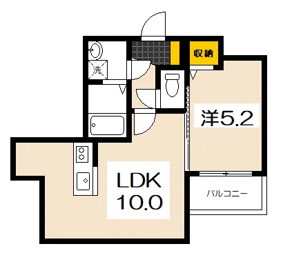 Anmut　廿日市の間取り