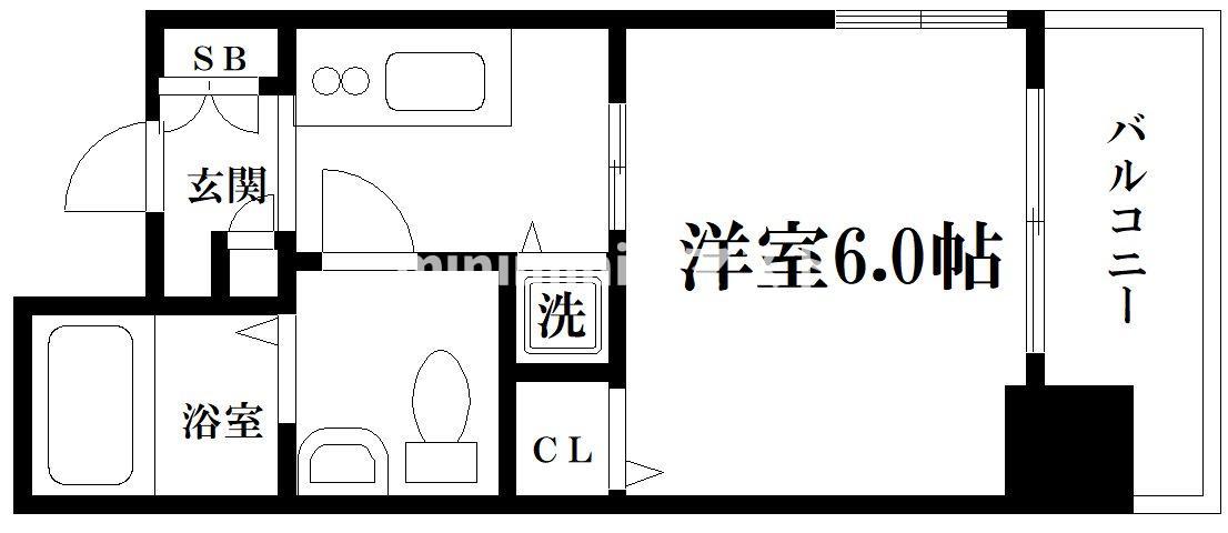 【アリエ大阪城北の間取り】