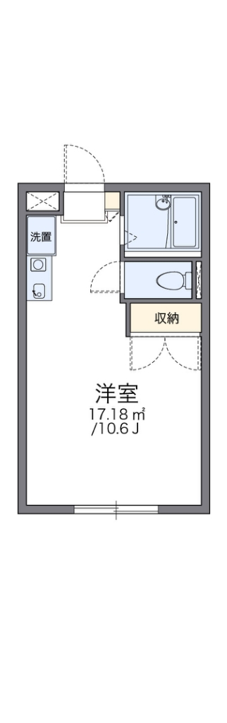 レオパレスセンナンの間取り